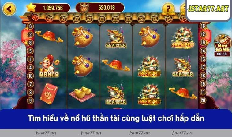 Tìm hiểu về nổ hũ thần tài cùng luật chơi hấp dẫn